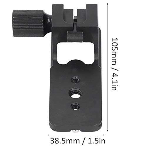 Lens Replacement Foot,Camera Lens Tripod,Tripod Mount Ring Replacement Foot,Aviation‑Grade Aluminum Alloy, Lens Replacement Foot for Sony 4