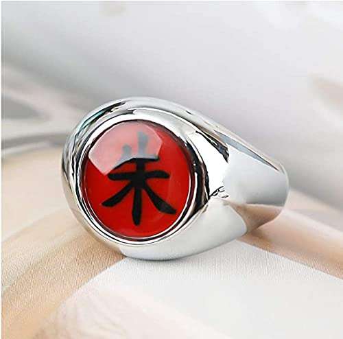 AKATSUKI Anime Rings in New Gift Box Birthday Gift and Cosplay Prop (A203) 4