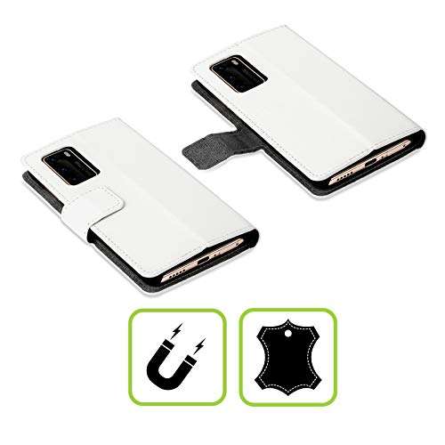 Head Case Designs Travel London Best Leather Book Wallet Case Cover Compatible with Huawei Nova 7 SE/P40 Lite 5G 4