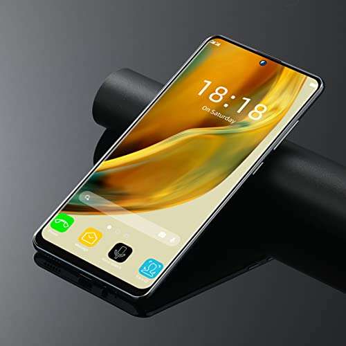 7.3 Inch Smartphone, Mix 4 Phone High Definition Camera Type C Charging 16GB 1T for Study(Black) 3