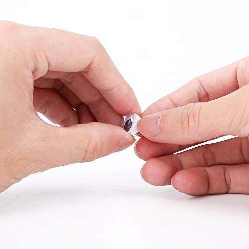 Siasky 700 Pcs Mixed Wobbly Wiggle Googly Eyes with Self-Adhesive for DIY Scrapbooking Crafts (Assorted Sizes) 4