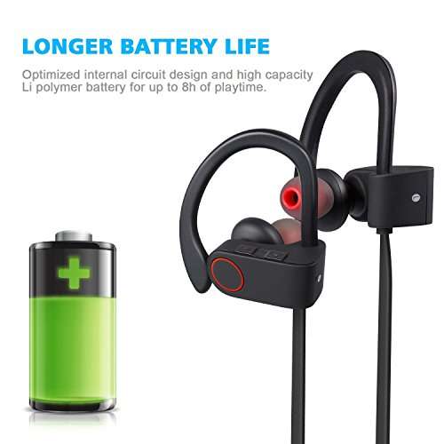 Bluetooth Headphones Wireless Earbuds Sport Earphones Cell Phone Headset 3