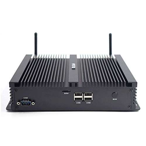 HYSTOU Mini Desktop PC,UHD Graphics 620, Quad Core i7-8565U Mini Desktop Computer,Support SATA 3.0/2.5  SSD/HDD,M.2 WiFi,Dual LAN 4