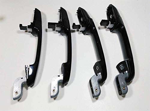 Outer door handle 4PCS/A Set Outside Door Handle fit for HYUNDAI Accent 2006-2011 fit for Accent Handle ADP80246501S 83650-1E000 83660-1E050 Body Moldings 2