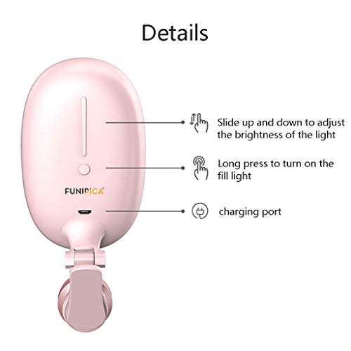 Live Fill Light Wide-Angle Mobile Phone Lens Net Red Beauty Rejuvenation Camera Camera SLR Small Self-Timer Artifact for Photo Live Recording Video 6