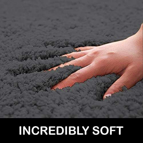 HomeJoy Anti-Skid Fast Water Absorbent/Soaking Washable Mat for Bathroom/Entrance/Kitchen/Bedside/Door (Size: 45X75CM) 4