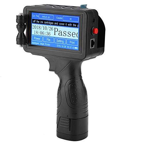 Inkjet Printer Intelligent High Definition Handheld Coder Date Logo Touch Screen Coding Machine 220V 2