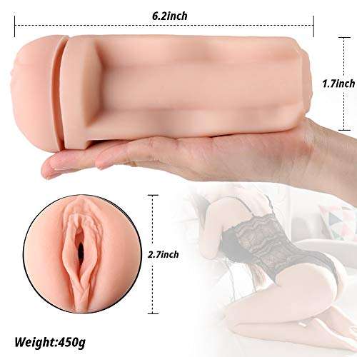 Pocket Pusssy for Men Realistic Feel Sucking Oral Cup Mastorabation Sleeve Male Masterburbator Massager for Men Handsfree Blow Job Ad?lt Toys Deep Sùckí?g Massage Cup Underwear,Stamina Training Tshirt 5