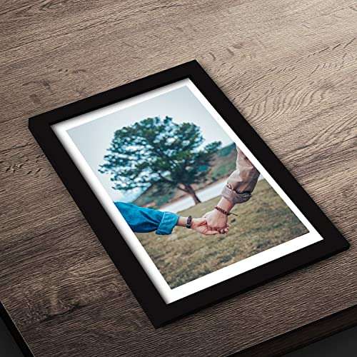 A Perfect Gifter A4 Size Valentine Black Gift,Photo Clip with Stand, Love Gift,Rose Day Gift,Teddy Day Gift, Propose Day Gift,Home Décor 4