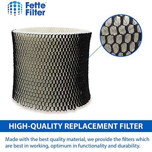 Fette Filter - Humidifier Wicking Filter Compatible with Holmes HWF65, HWF65PDQ-U - Filter C. (Pack of 6) 5