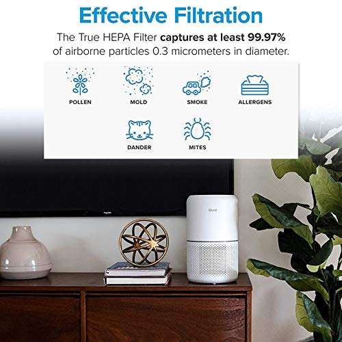 LEVOIT Core 300 Air Purifier Filter, 3-in-1 Pre-Filter, True HEPA Filter, High-Efficiency Activated Carbon Filter, Core 300-RF (Pet Allergy) 5