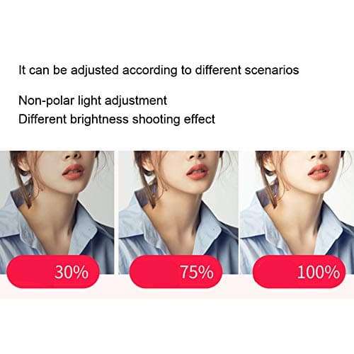 Upgrade LED Ring Light, Selfie Ring Light with Tripod Stand & Phone Holder Live Stream Ring Light, Makeup Ring Lamp for Selfie Live Stream Makeup Beauty Tattoo Hair Manicure Makeup Teaching Recording 6