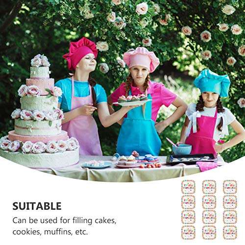 VALICLUD 30pcs 9 inch Happy Birthday Rainbow Party Supplies Feliz Cumplea±os Paper Dessert Plates for Kids 3