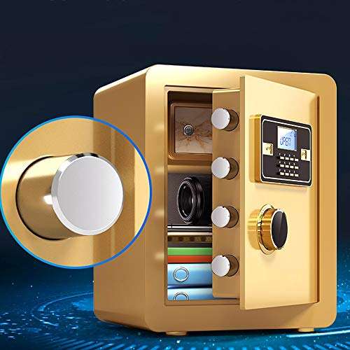 ZCF Security Safes Security Safes, Electronic Digital Box Keypad Lock Password Office Safes Home Hotel Business Jewelry Cash Use Storage Money (Color : Style2, Size : 38x33x45cm) 3