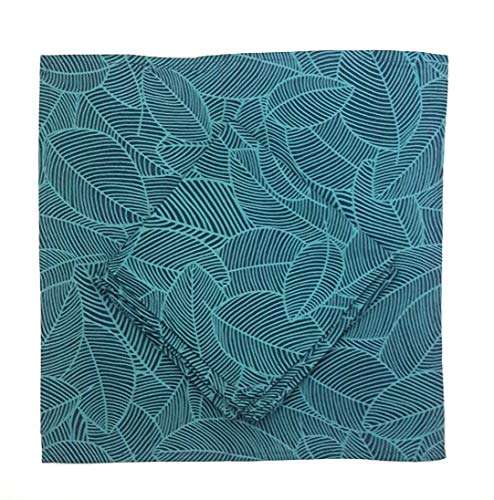 AMIRTHAMIL Kitchen Napkins Set of 6 FACE Towels Lunch Towels Multipurpose Towels 40 cm X 40 cm Dark Blue 5