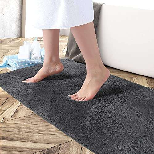HomeJoy Anti-Skid Fast Water Absorbent/Soaking Washable Mat for Bathroom/Entrance/Kitchen/Bedside/Door (Size: 45X75CM) 2