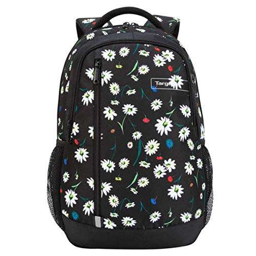 Targus Sport School Student and Commuter Backpack Bundle with Matching Gym bag, Lunchbox, and Pouch, Reflective Safety Material, Water Bottle Pocket, for 15.6-Inch Laptop, Flower Daisy (BUS89107GL) 4