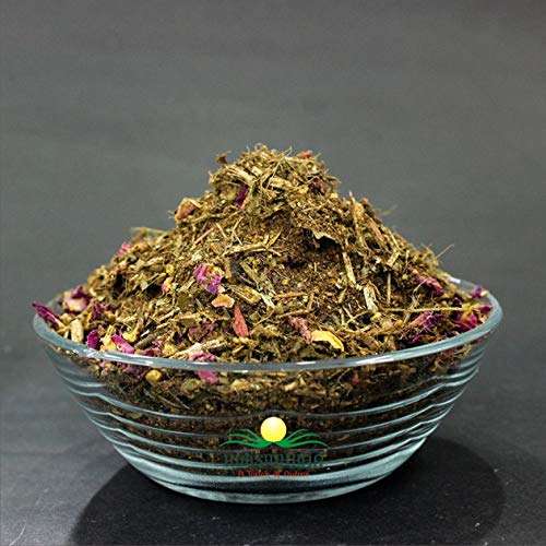 Himshikhar Green World Pooja Samagri Combo of Havan Kund, 100 gm Natural Guggal, 100 gm Hawan Samagri for Temple/Home All Pooja Purpose 3