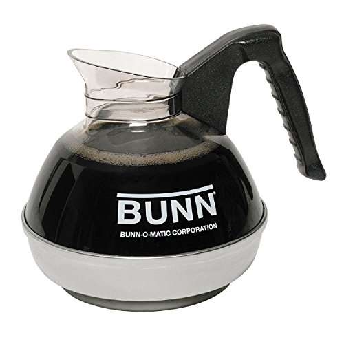 BUNN 12 Cup Easy Pour Commercial Decanter with Handle (3 Pack), Black 6