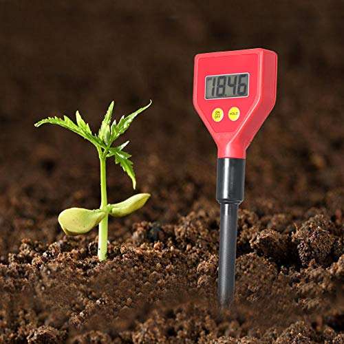 Roeam Portable Soil Moisture Tester pH Tester with LCD Display Digital Soil pH Meter - PH-98103 4