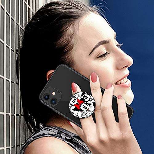 DISNEY COLLECTION Cell Phone Finger Stand Holder Grip Foldable Expanding Kickstand Mount Compatible All Tablets and Smartphones (Girly Minnie Mouse) 4