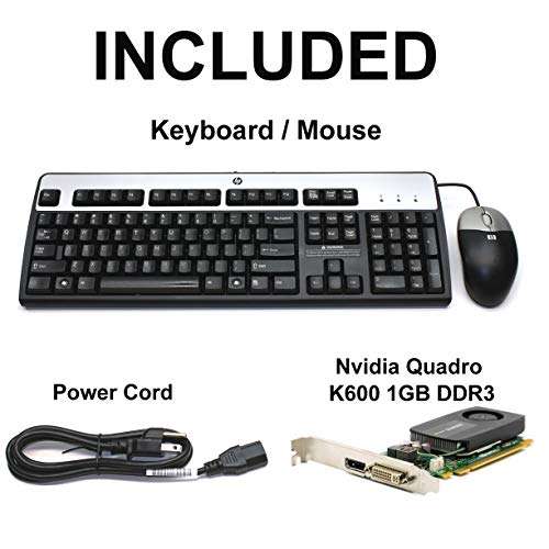 HP Z420 Workstation Desktop PC Tower Intel Xeon Six Core E5-1660 v2 3.7GHz 32GB RAM 240GB SSD 1TB HDD WiFi Windows 10 Pro (Renewed) 4