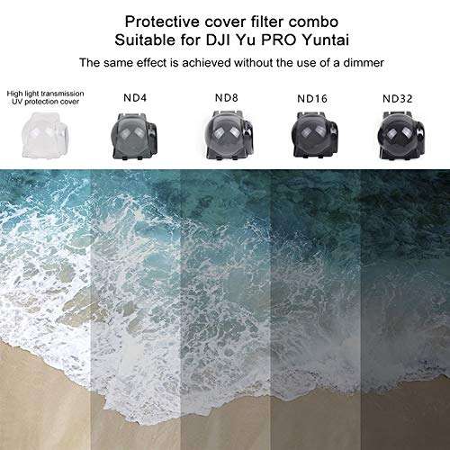 Gimbal PTZ ND4 Dimming Protective Case Camera Lens Cover for DJI Mavic Pro Premium Quality (Color : Color1) 4