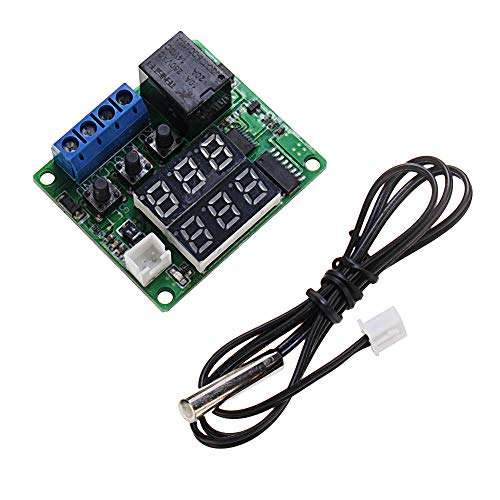 DIY 3pcs W1209S DC 12V Miniskirt Thermostat Regulator -50 to 120? Digital Temperature Controller Module with Display Durable 2