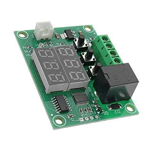 GENERIC -W1219 DC 12V Dual Display Digital Temperature Controller High Accuracy Temperature Control Switch Control Precision 0.1 5