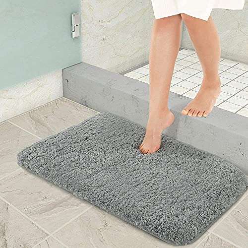 MANKI FASHION Super Soft Anti Slip Antiskid Microfiber Bath Mat Door Mat (40cm x 60 cm) 3