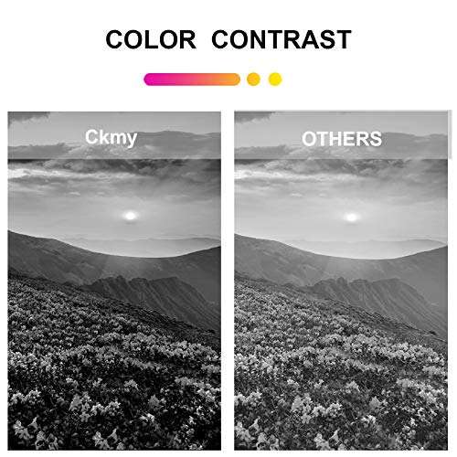 CKMY Remanufactured 61 Ink Cartridge Replacement for HP 61 Black for HP Envy 4500 4502 5530 5530 5534 DeskJet 2512 1512 2542 2540 2544 3000 3052a 1055 3051a 2548 OfficeJet 4630 Printers ( 2 Black ) 3