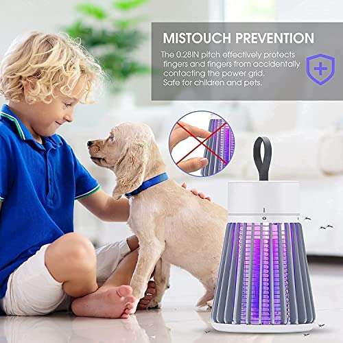 Zofey Eco Friendly Mosquito Killer Trap Lamp, Mosquito Killer lamp for Home, USB Powered Electronic Fly Inhaler Mosquito Killer Lamp, Mosquito 4