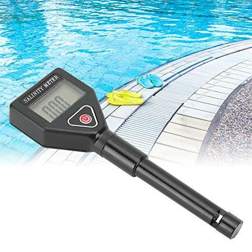 wosume ??????? ???? ????? Salinity Meter, Sea Water Measurement Meter, Stable Working Performance Aquarium for Food Beverage Laboratory Swimming Pool 6