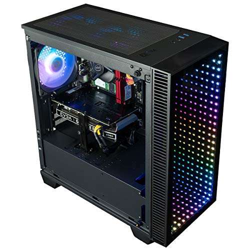 CUK Continuum Micro Gamer PC (NVIDIA GeForce RTX 3060 Ti 8GB, Intel Core i5-10400F, 16GB RAM, 2X 256GB NVMe SSD, 650W PSU, AC WiFi, Windows 11 Home) Gaming Desktop Computer 6