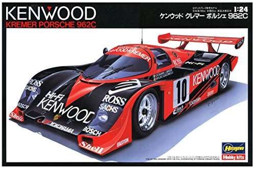 Hasegawa HA20287 1:24 Scale Kenwood Kremer Porsche 962C Model Kit 2