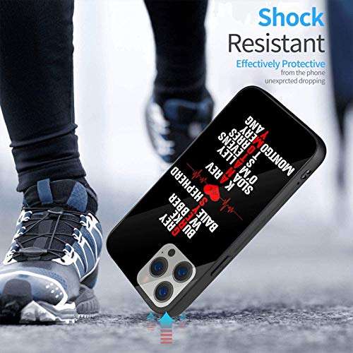 Greys Anatomy Bakugo Katsuki Compatible with iPhone 12 Pro Max Case (2021) Full Body Protection Shockproof Drop Protection Case TPU Frame + Glass, iPhone12Pro Max - 6.7in 6