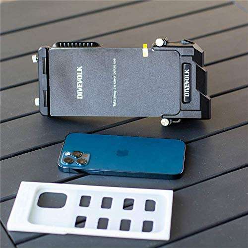 DIVEVOLK Seatouch 3 iPhone Diving housing case compatiable for iPhone 6/7/8/ Plus/X/XS/XS Ma/XR/11/ Pro/Max/12/12 PRO 2