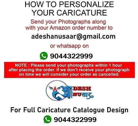 Grace Caricature Personalized Photo Frames Gifts for Boys(A4, 13.75inch x 9.75inch, Multicolour) Frame019 4