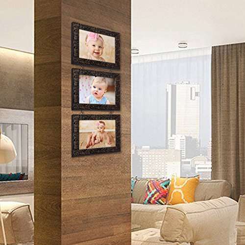 AJANTA ROYAL Personalized 3-5 x 7 Photo Frames (Metallic) : A-55CTP 5