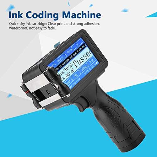 Inkjet Printer Intelligent High Definition Handheld Coder Date Logo Touch Screen Coding Machine 220V 5