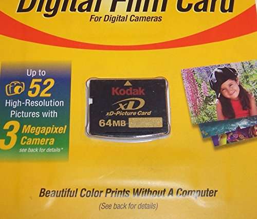 Kodak 64mb XD Memory Card - xD Picture Card - New in Retail Package 4