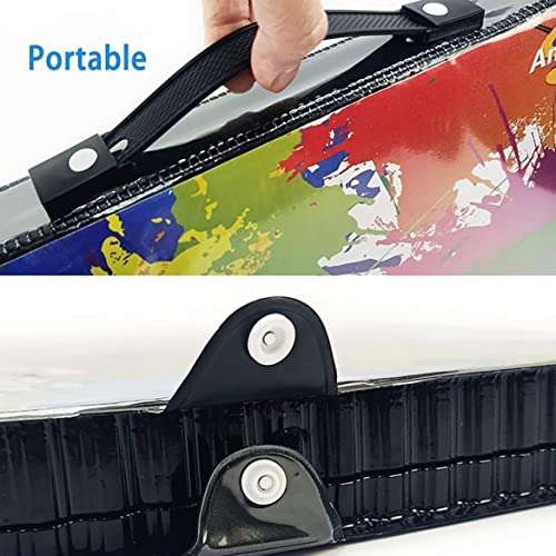 KrissKross Art Supplies for Kids Deluxe Kids Art Set for Drawing Painting and More with Portable Art Box, Coloring Supplies Art Kits Best Christmas Great Gift for Kids (150Pcs -Black) 6