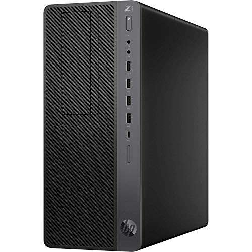 HP Z1 Entry Tower G5 Workstation Desktop (Intel i5-9500 6-Core, 64GB RAM, 256GB PCIe SSD + 1TB HDD (3.5), Intel UHD 630, 2xUSB 3.1, 3 Display Port (DP), Win 10 Pro) with Microsoft 365 Personal, Hub 6
