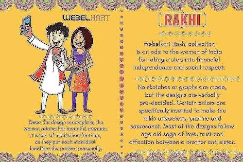 Webelkart Rakhi For Brother|Rakhi For Brother And Bhabhi| Rakhi For Bhaiya Bhabhi Rakshabandhan For Brother Rakhi Gift (Designs-1) 5