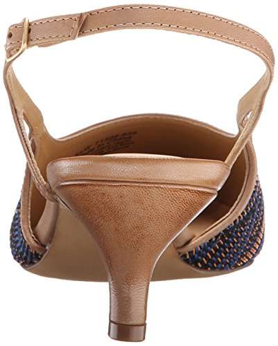 Trotters Women's Kimberly, Mustard/Navy, 6 N US 4