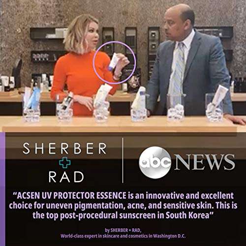 ACSEN UV Protector Sun Essence Sunscreen, SPF50+ PA+++, Hydrating, Lightweight Mineral and Chemical Sunscreen for Oily, Combination, Sensitive, and AcneProne Skin, No White Cast, Korean Skin Care 6