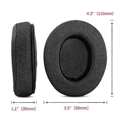Replacement Ear Pads Cups Cushion Compatible with Corsair HS50 HS60 HS70 Pro Gaming Headset Headphones Earmuffs (Style 3) 5