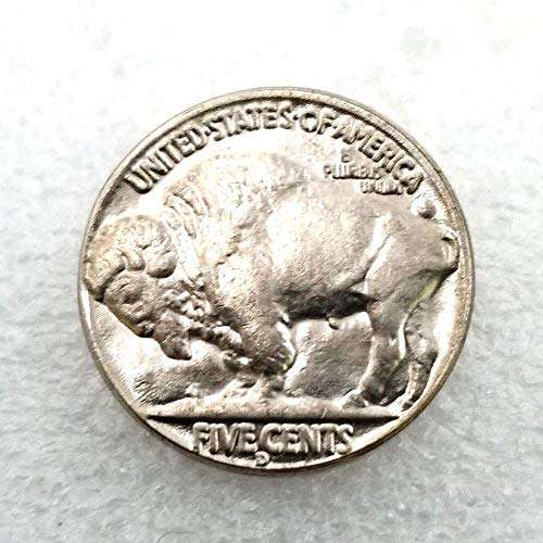 BoBoLing 1926 Great Morgan Five-Cents Nickel Old Buffalo Coins - Uncirculated Oregon US Old Coin -American Collectible Coin Crafts Souvenir Decorations Best QualityShop 6