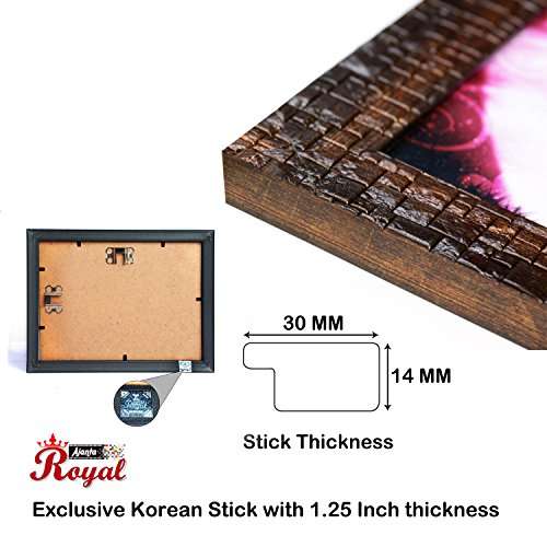 AJANTA ROYAL Personalized 3-5 x 7 Photo Frames (Metallic) : A-55CTP 6