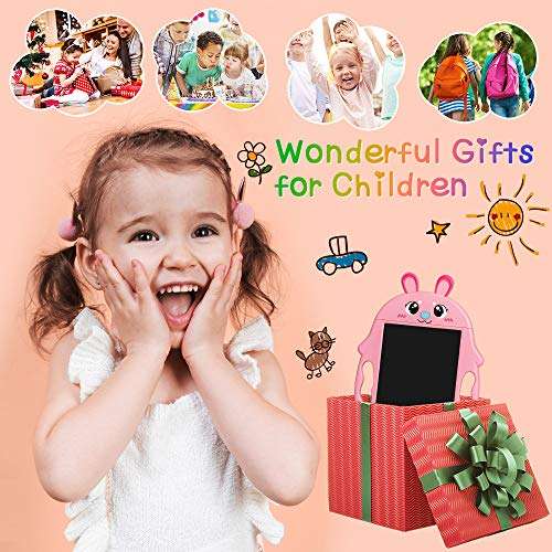 JARVANIA LCD Writing Tablet, Color LCD Writing Tablet for Kids, Toys for Girls and Boys, Gifts for Girls and Boys, LCD Drawing Board for Kids (Pink) 3